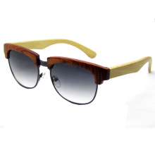Última tecnología de moda de madera gafas de sol (sz5687-3)